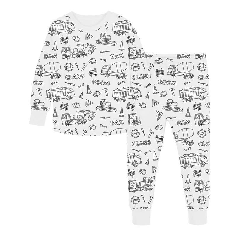 Yuma™  Pamuk Boyanabilir Pijama Seti